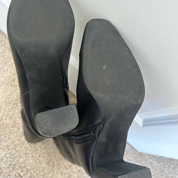 a new day Stovepipe Black Heeled Boots - Picture 5 of 5